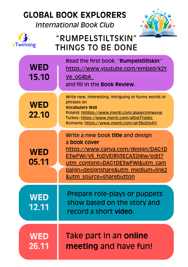 book club harmonogram