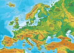 mapa europy