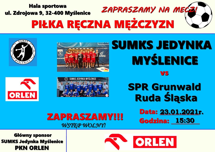 plakat meczowy jedynka2