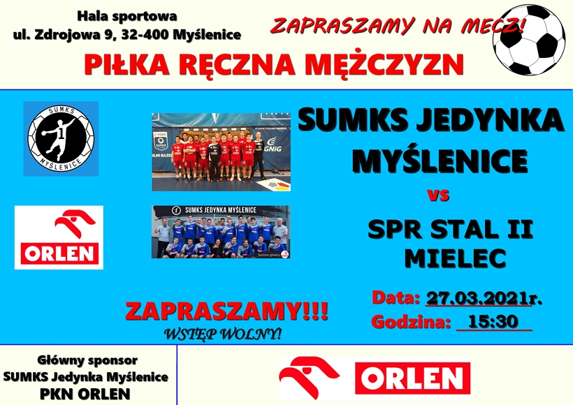 plakat meczowy jedynka4